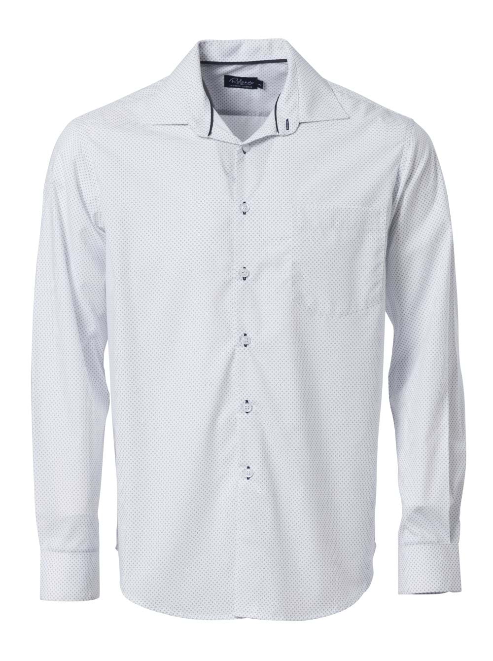 Mens Cullinan CP1 L/S Shirt - White
